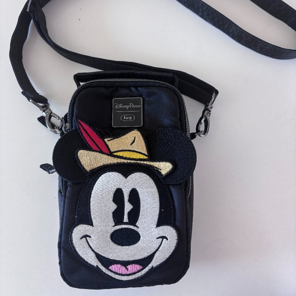 Disney Parks Lug Mickey Mouse Germany Pavilion EPCOT Skeeter Mini Crossbody Bag